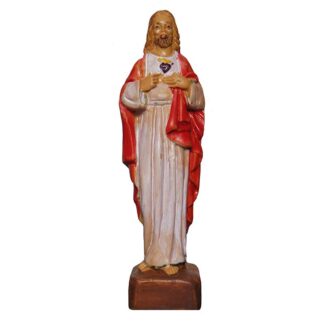 Sacred Heart of Jesus Durable 4" Statue