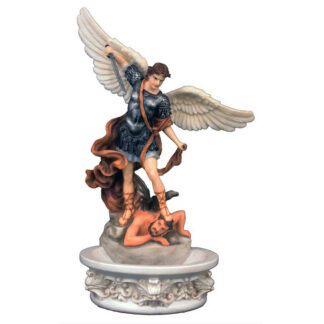Saint Michael Statue Font